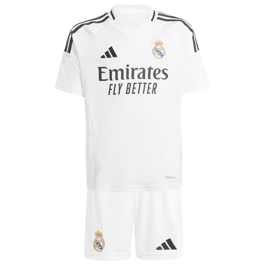 2024 Real Madrid Home Football Shirt Kids Size