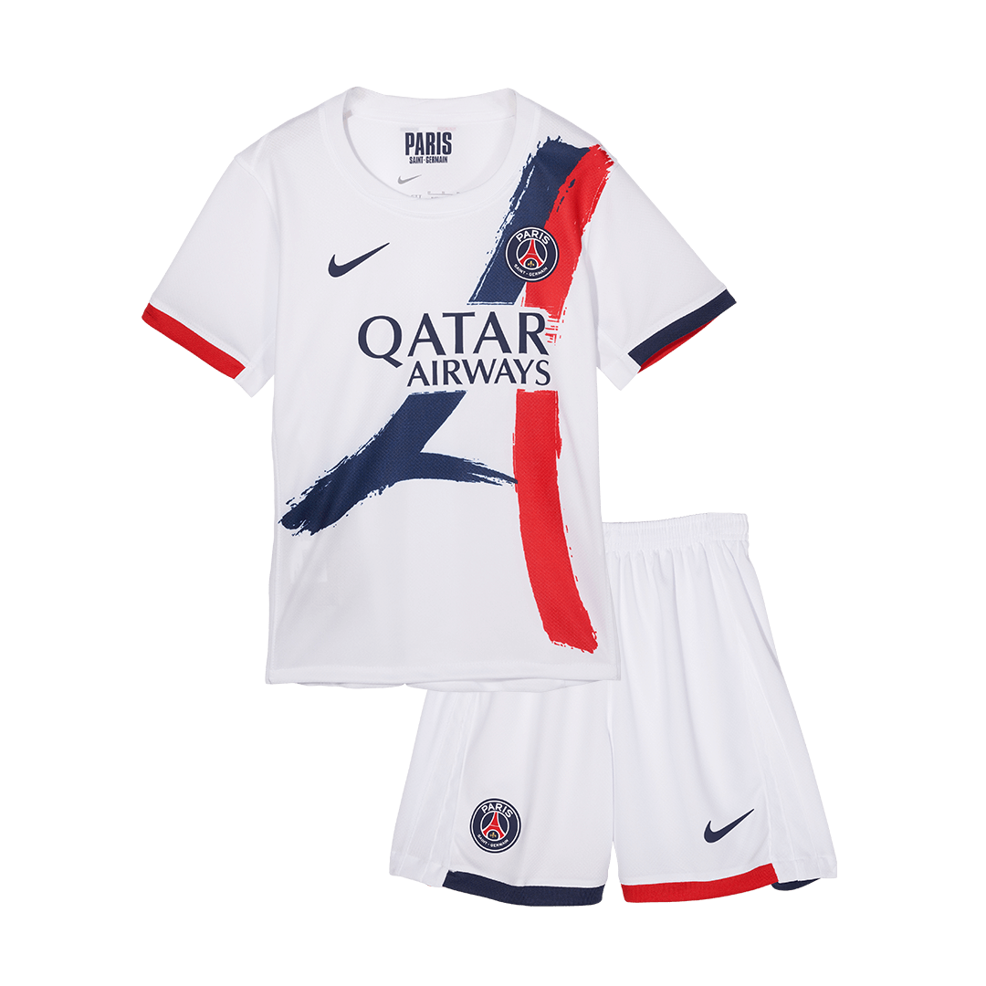 2024/25 PSG Kids / Men Away Full Soccer Kits Football Shirt