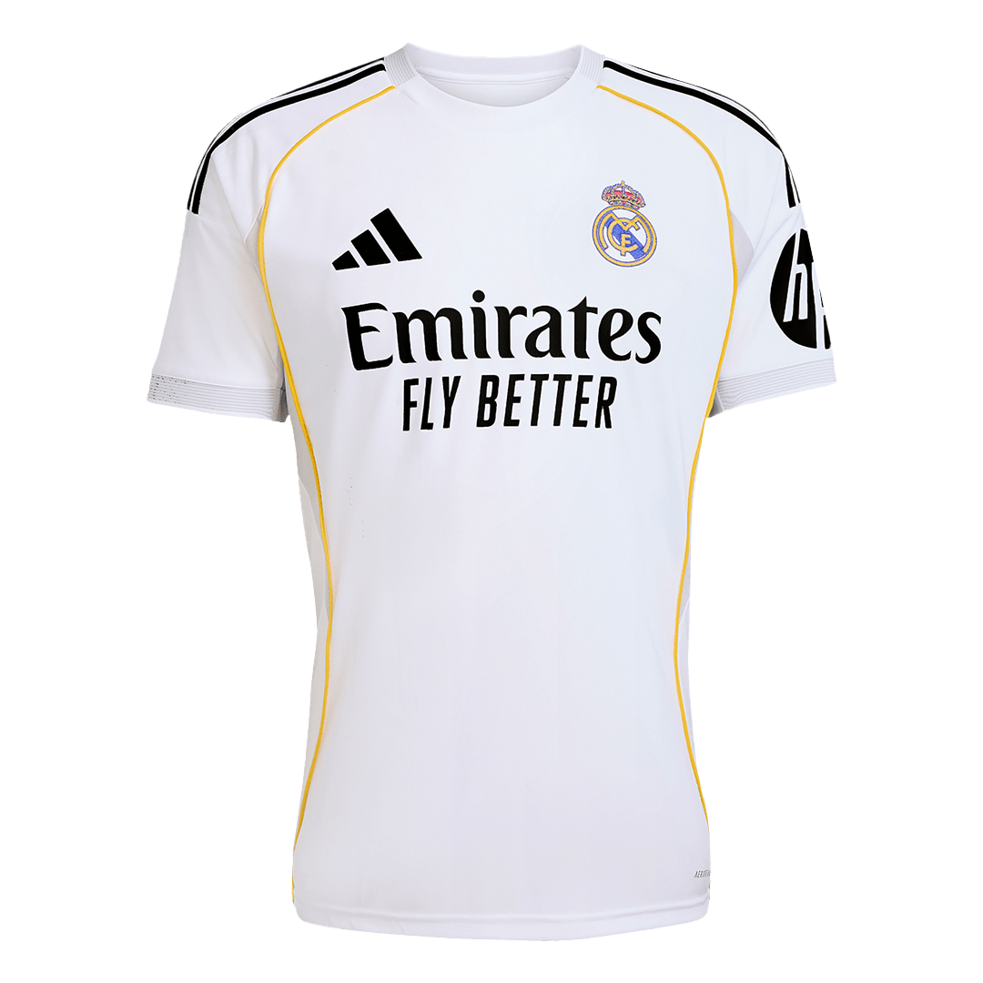 VINI JR. #7 2025/26 Real Madrid Soccer Jersey Home Custom Football Shirt Fan Version