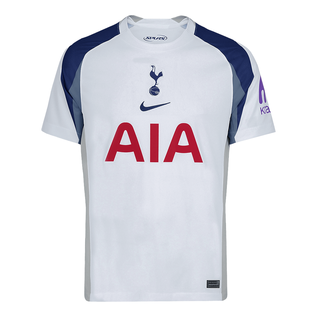 SON #7 2025/26 Tottenham Hotspur Soccer Jersey Home Custom Football Shirt Fan Version