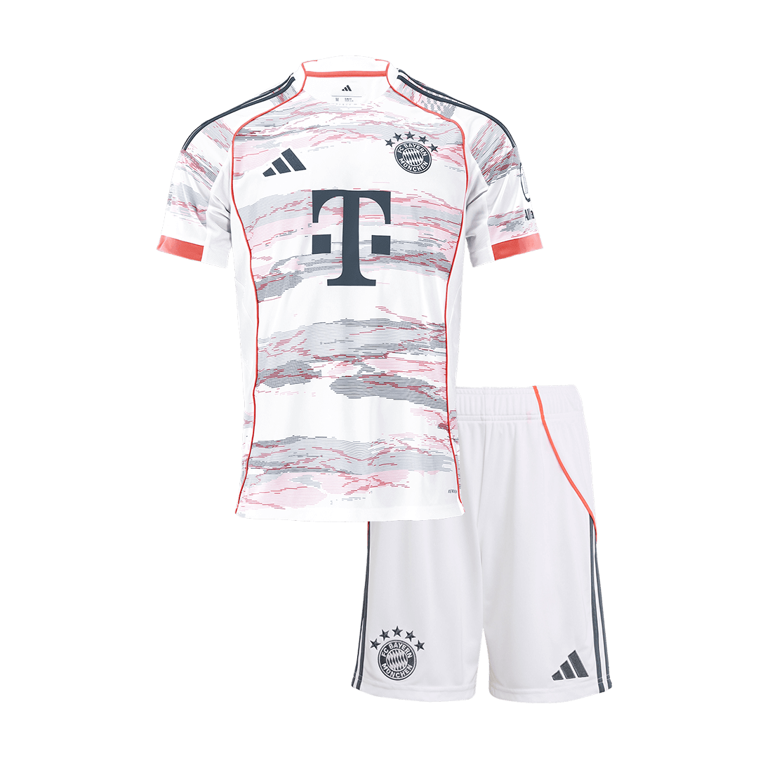 2025/26 Bayern Munich Kids & Adults Away Full Soccer Kits Football Shirt