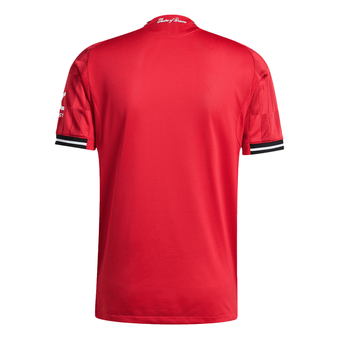 25/26 Manchester United Home Football Shirt Player version