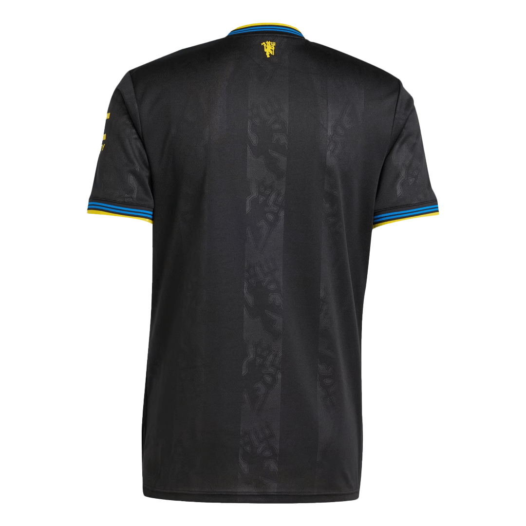 2025/26 Manchester United Soccer Jersey Third Away Custom Football Shirt Fan Version