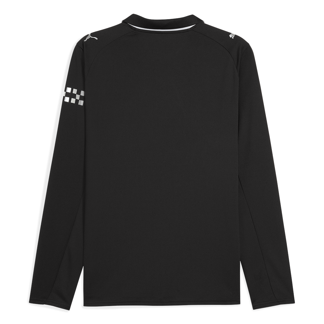 2025/26 Manchester City Long Sleeves Jersey Away Custom Football Shirt