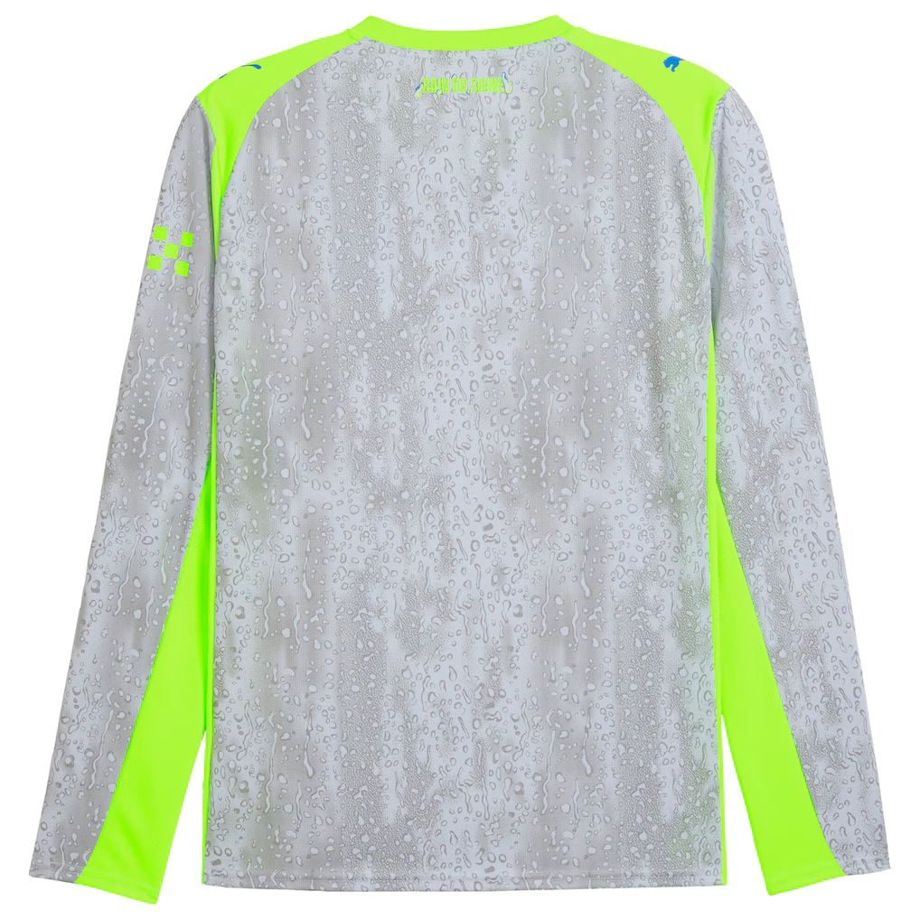 2025/26 Manchester City Long Sleeves Jersey Third Away Custom Football Shirt