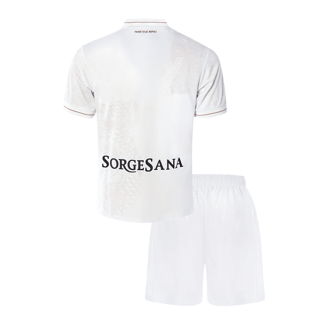 2025/26 Napoli Kids Away Full Soccer Kits Football Shirt