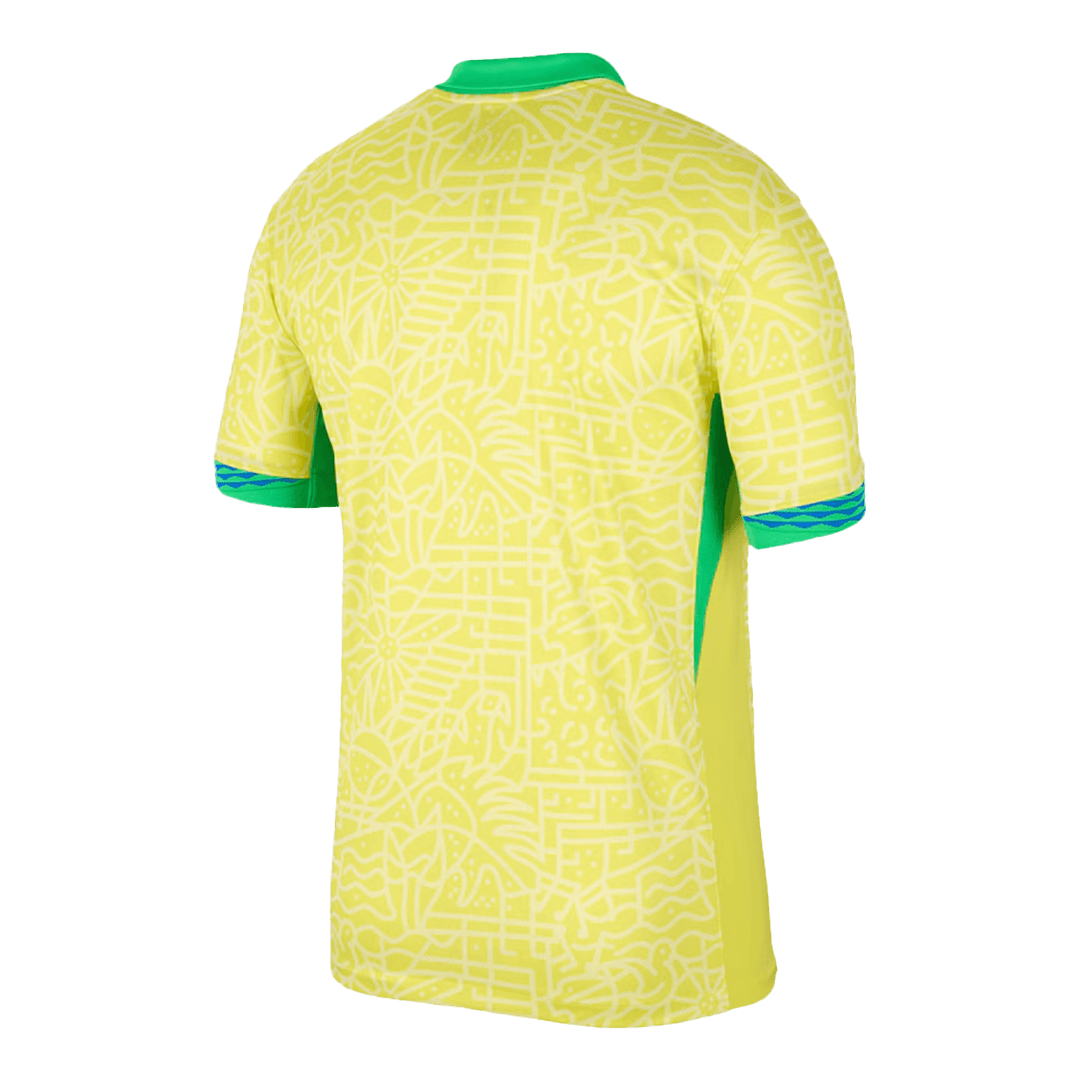 2024 Brazil Soccer Jersey Home Football Shirt Fan version