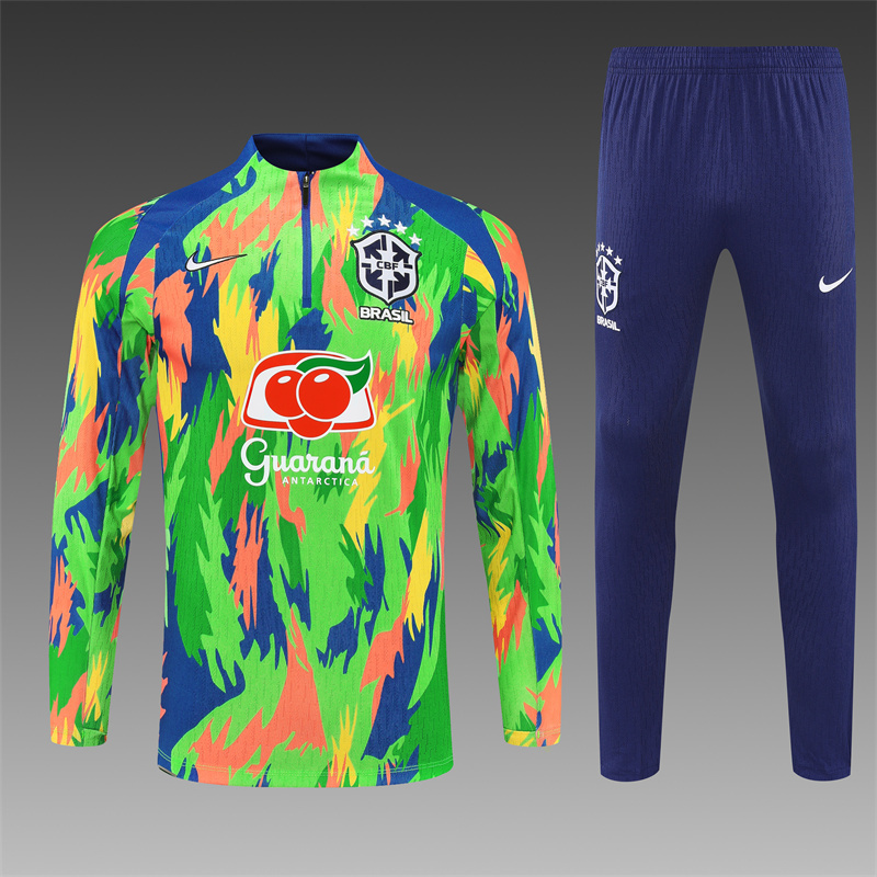 25/26 Brazil Tracksuit Sportswear Adult/Kids 2