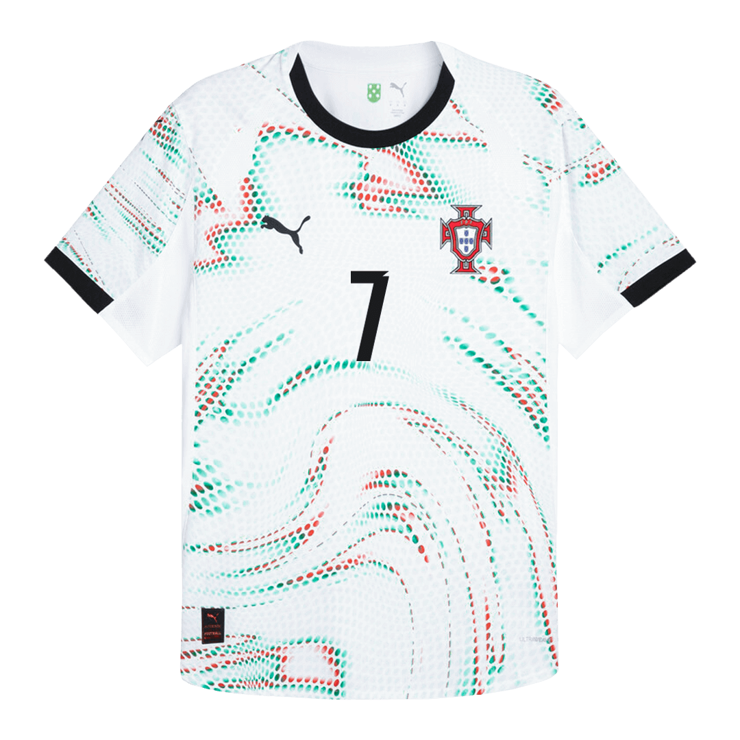RONALDO #7 Portugal Soccer Jersey Away Custom Shirt 2025