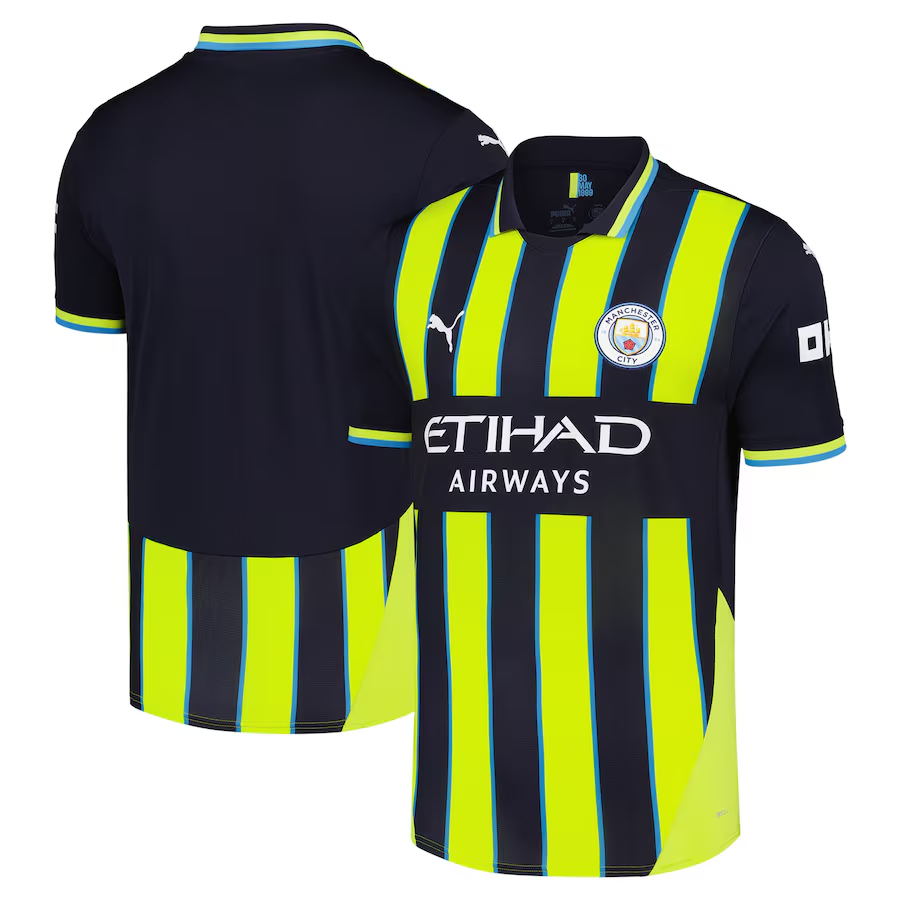 2024 Manchester City Away Football Shirt Fan version