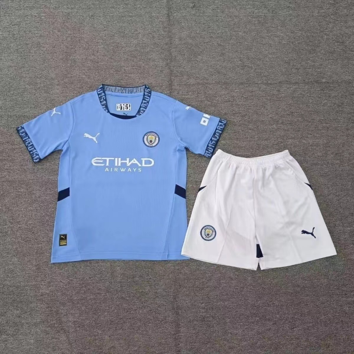 2024 Manchester City Home Football Shirt Kids Size