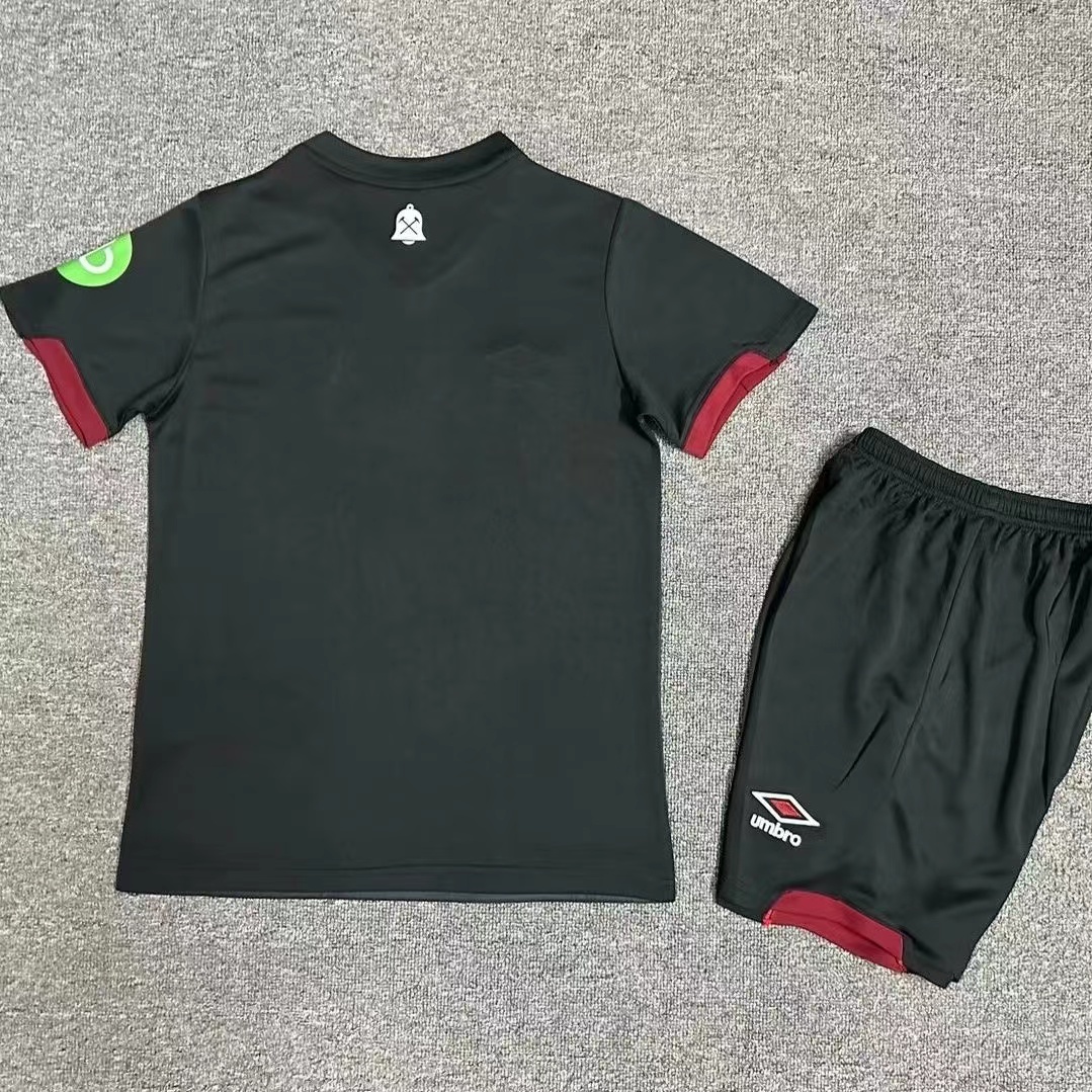 2024 West Ham Away Football Shirt Kids Size