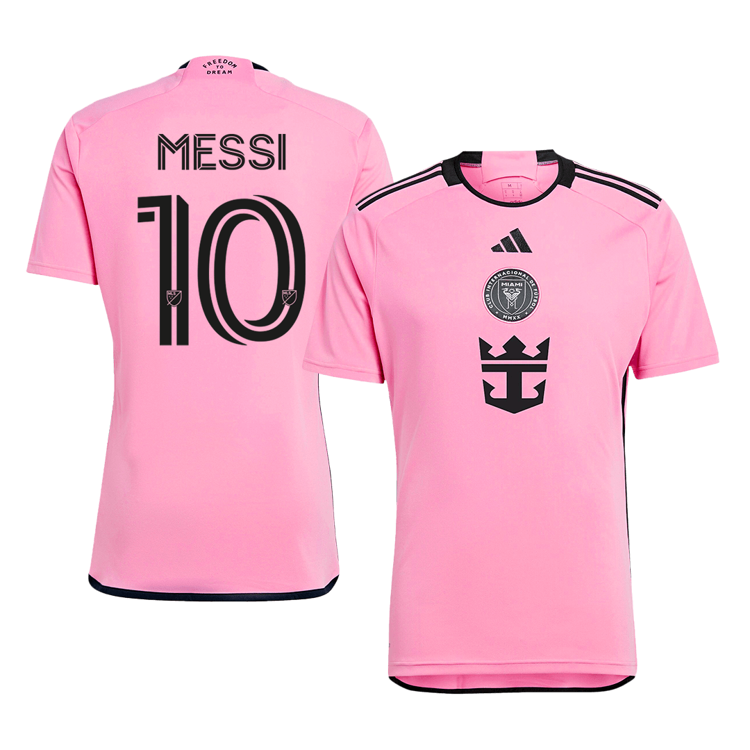 MESSI #10 Inter Miami CF Soccer Jersey Home Custom Shirt 2024/25