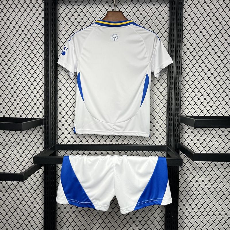 2024/25 Leeds United Kids / Men Home Full Soccer Kits Football Shirt