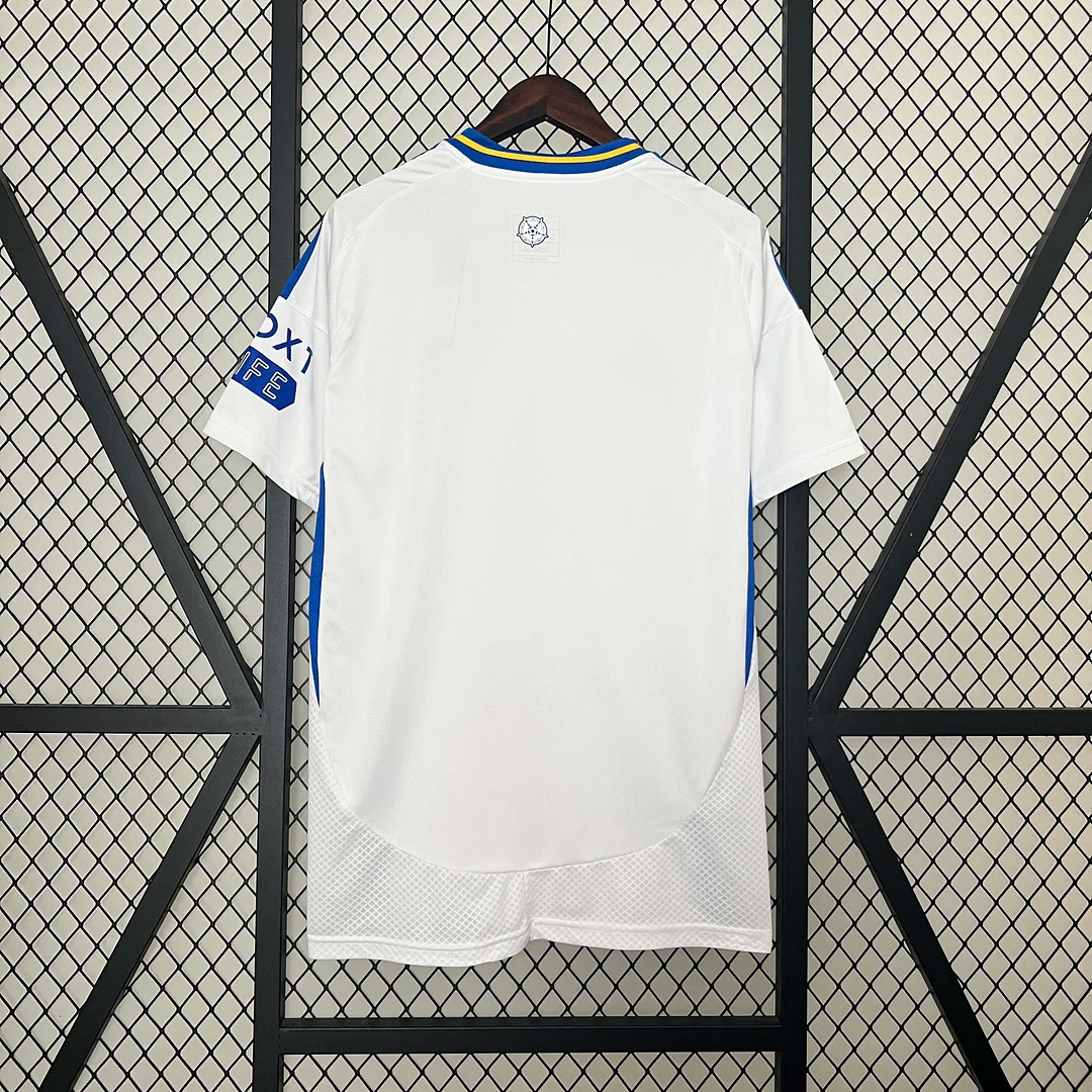 2024/25 Leeds United Home Football Jersey Shirt Fan Version