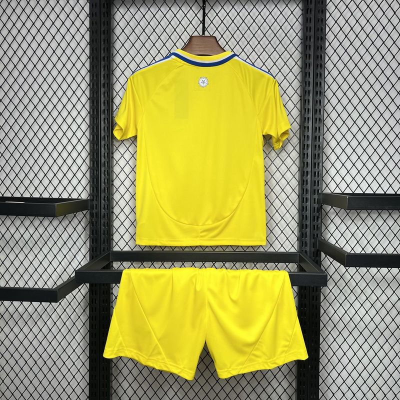 2024/25 Leeds United Kids / Men Away Full Soccer Kits Football Shirt