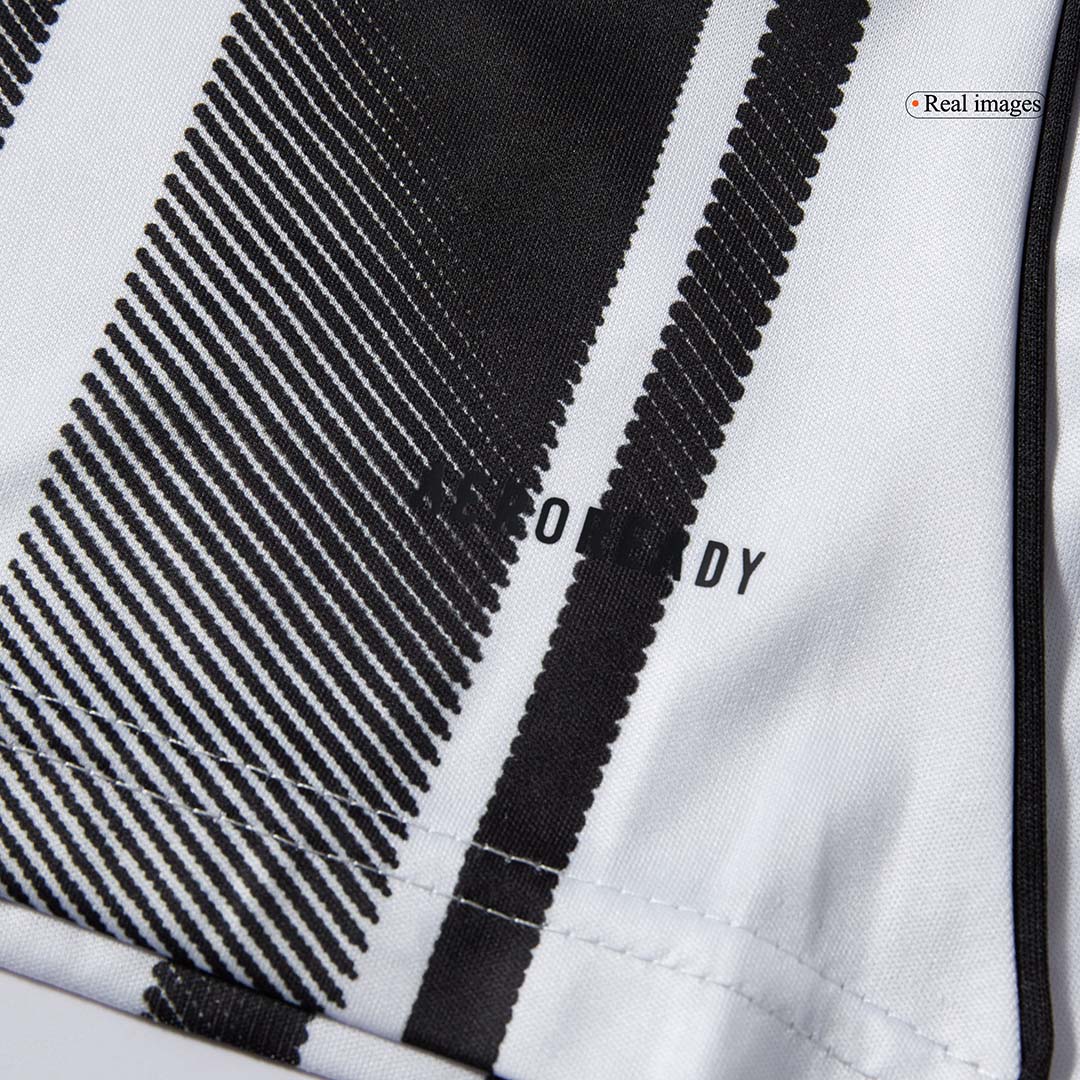 2025/26 Juventus Kids Home Full Soccer Kits Football Shirt