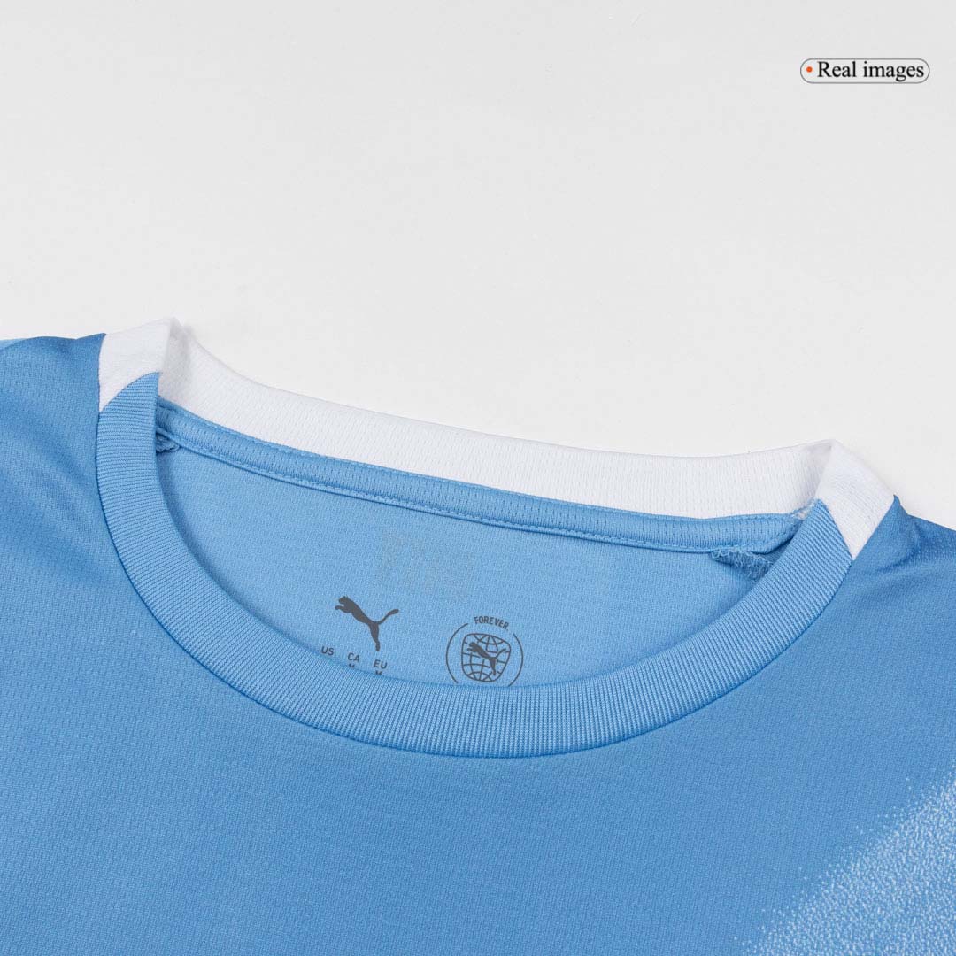 2025/26 Manchester City Soccer Jersey Home Custom Football Shirt Fan Version