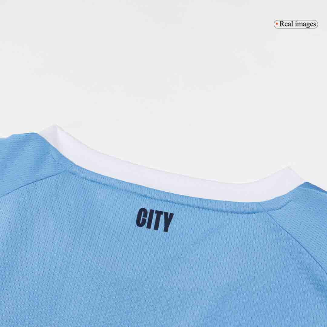 2025/26 Manchester City Soccer Jersey Home Custom Football Shirt Fan Version