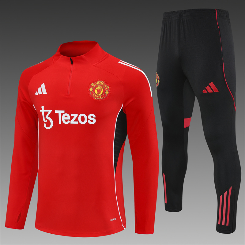 25/26 Manchester United Tracksuit Sportswear Adult/ Kids