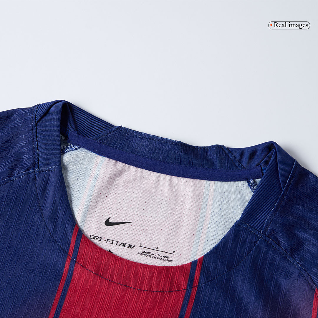 2025/26 Barcelona Soccer Jersey Home Custom Football Shirt Player Version