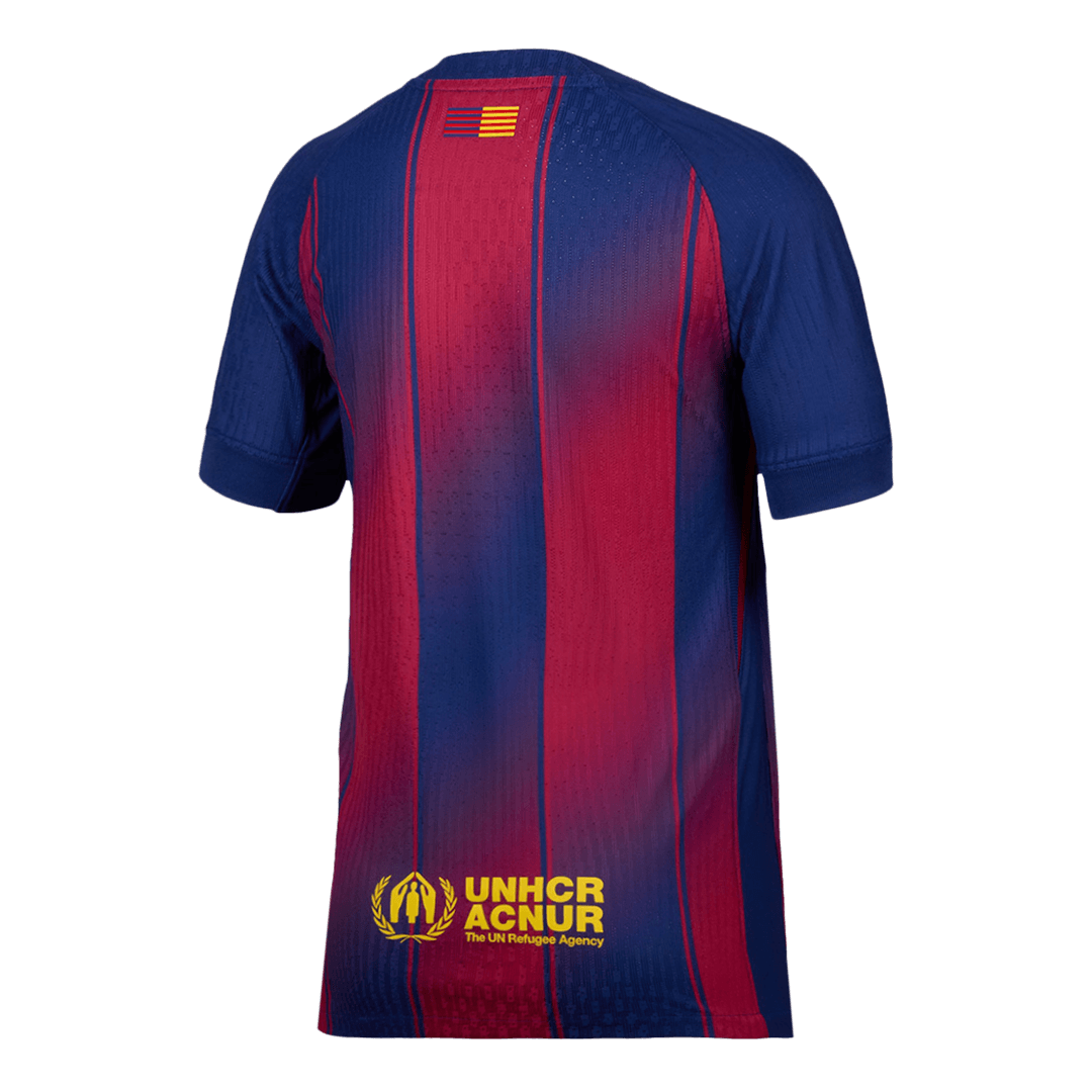 2025/26 Barcelona Soccer Jersey Home Custom Football Shirt Player Version