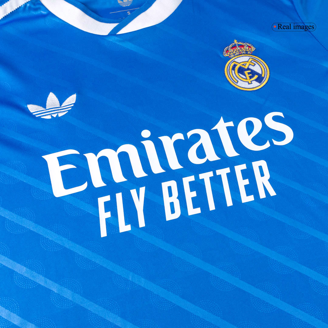 2025/26 Real Madrid Long Sleeves Jersey Third Away Custom Football Shirt