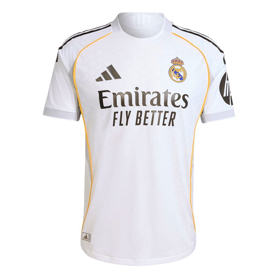 25/26 Real Madrid Home Football Shirt Player version