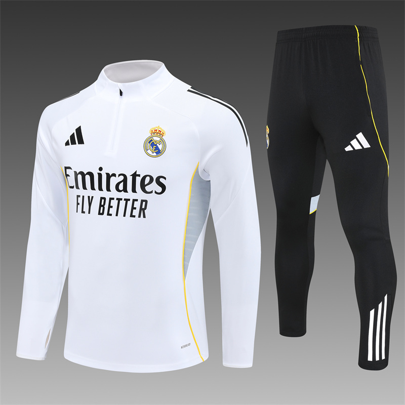 25/26 Real Madrid Tracksuit Sportswear Adult/ Kids