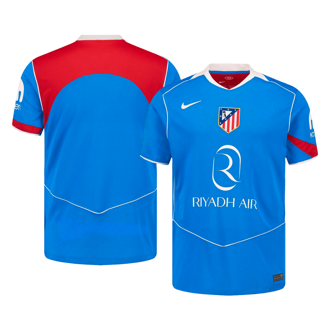 2025/26 Atletico Madrid Soccer Jersey Third Away Custom Football Shirt Fan Version