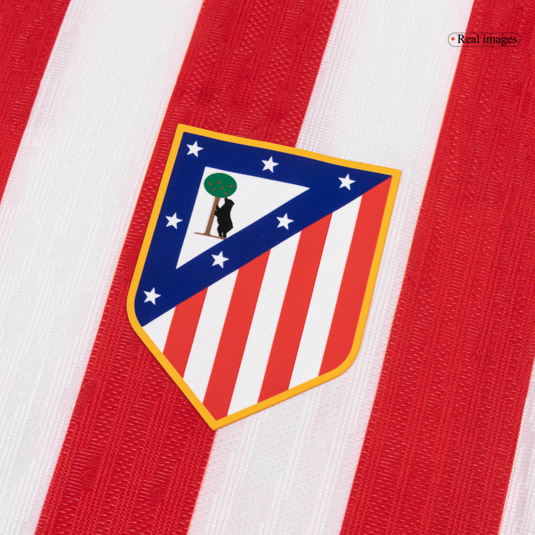2025/26 Atletico Madrid Soccer Jersey Home Custom Football Shirt Player Version