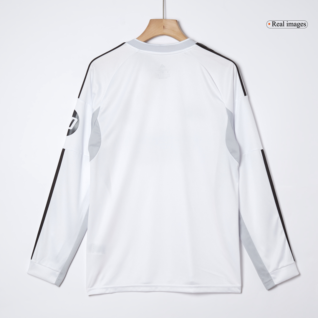2025/26 Real Madrid Long Sleeves Jersey Home Custom Football Shirt