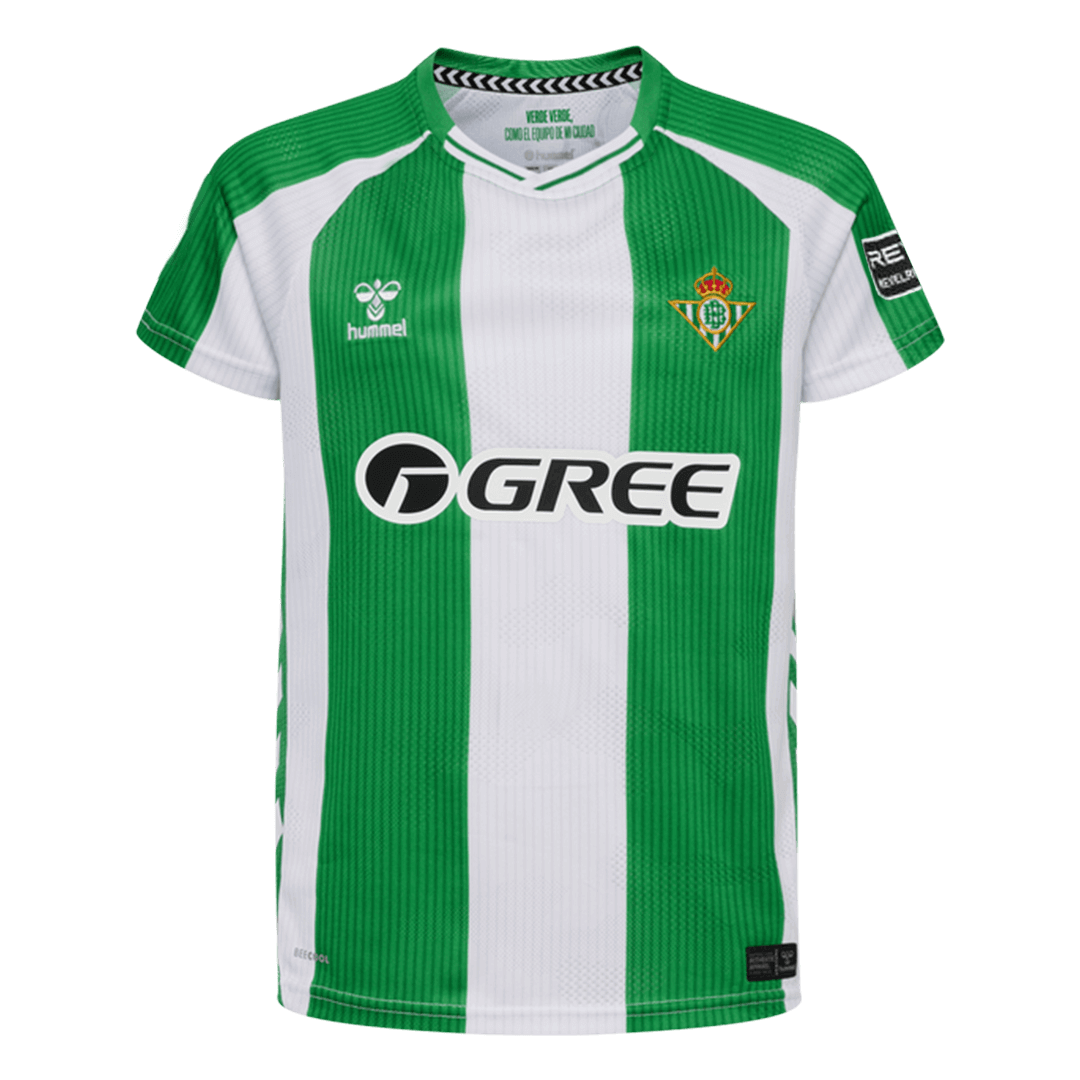 2025/26 Real Betis Soccer Jersey Home Custom Football Shirt Fan Version