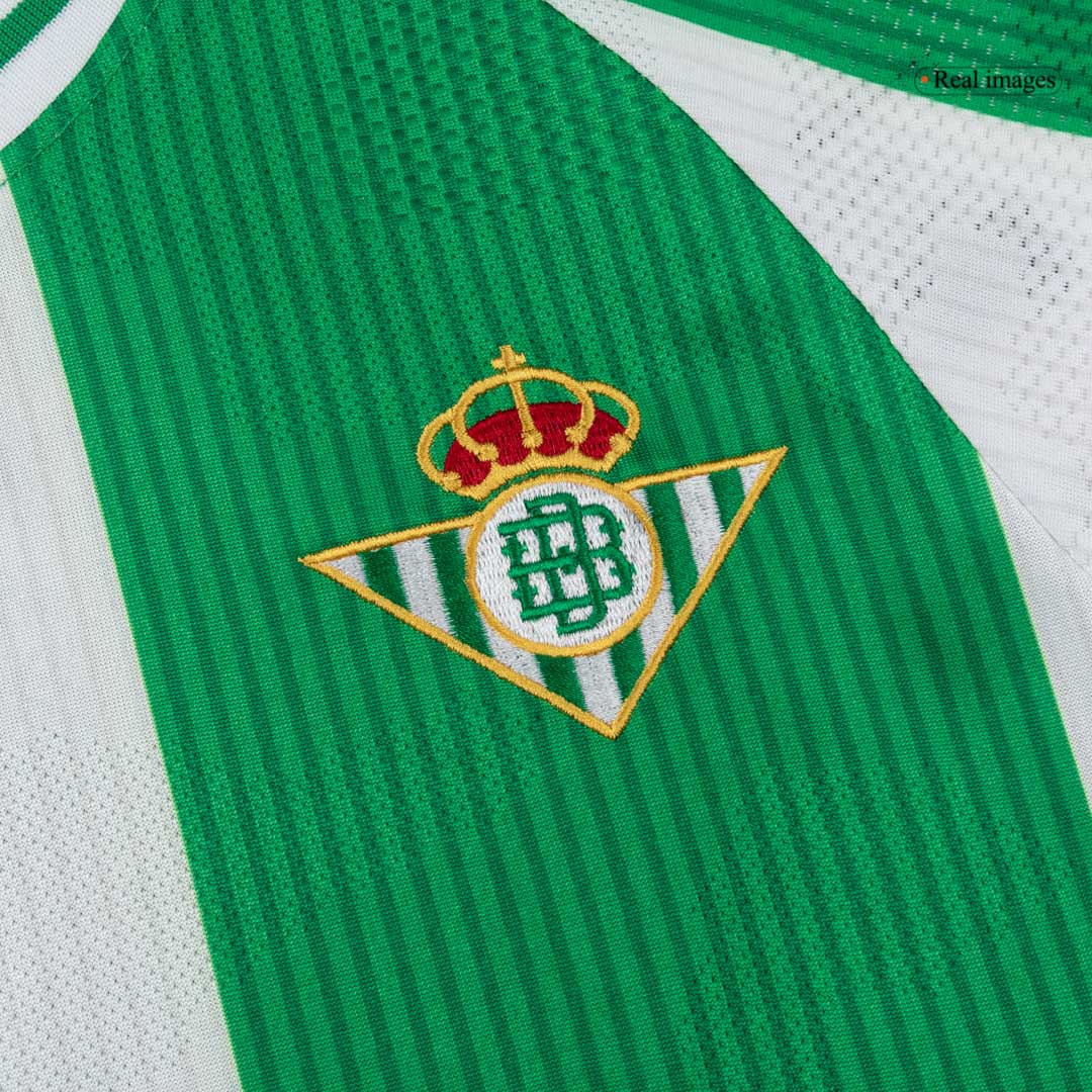 2025/26 Real Betis Soccer Jersey Home Custom Football Shirt Fan Version