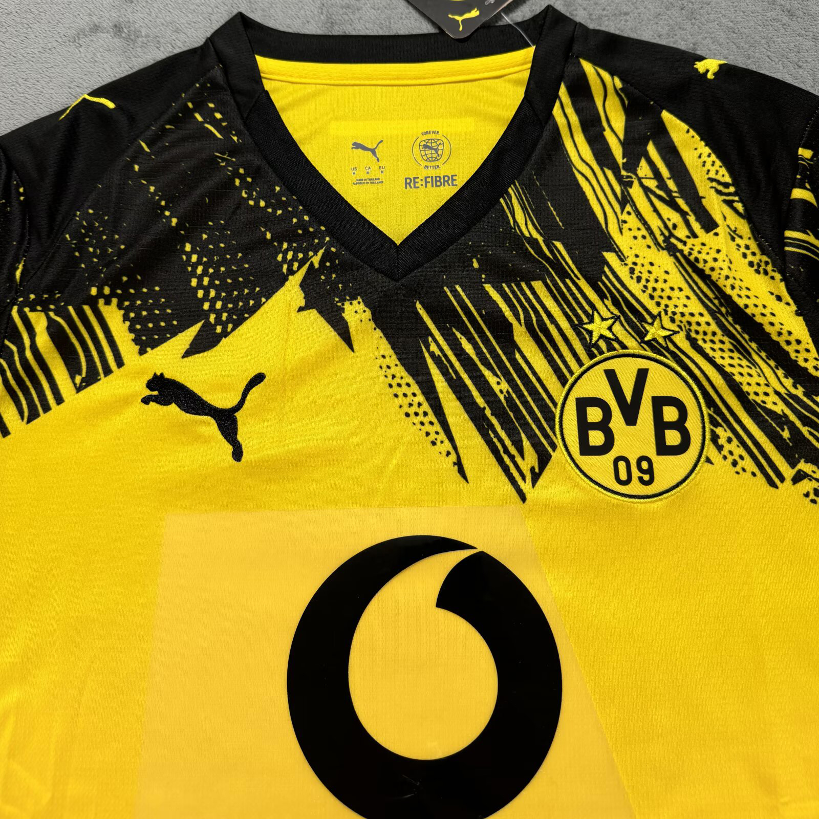 25/26 Borussia Dortmund Soccer Jersey Home Custom Football Shirt Fan Version