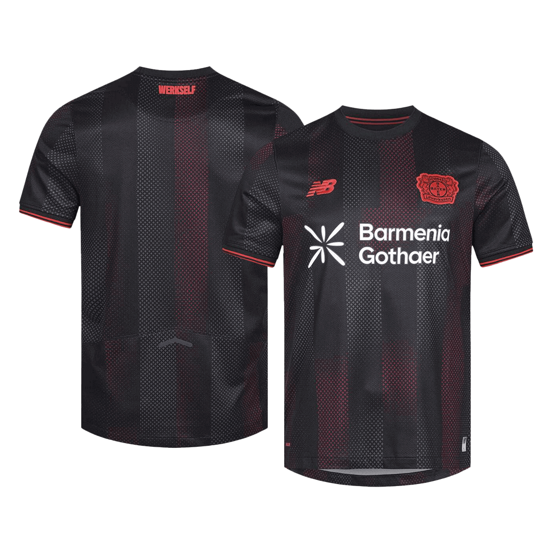 25/26 Bayer 04 Leverkusen Soccer Jersey Home Custom Football Shirt Fan Version