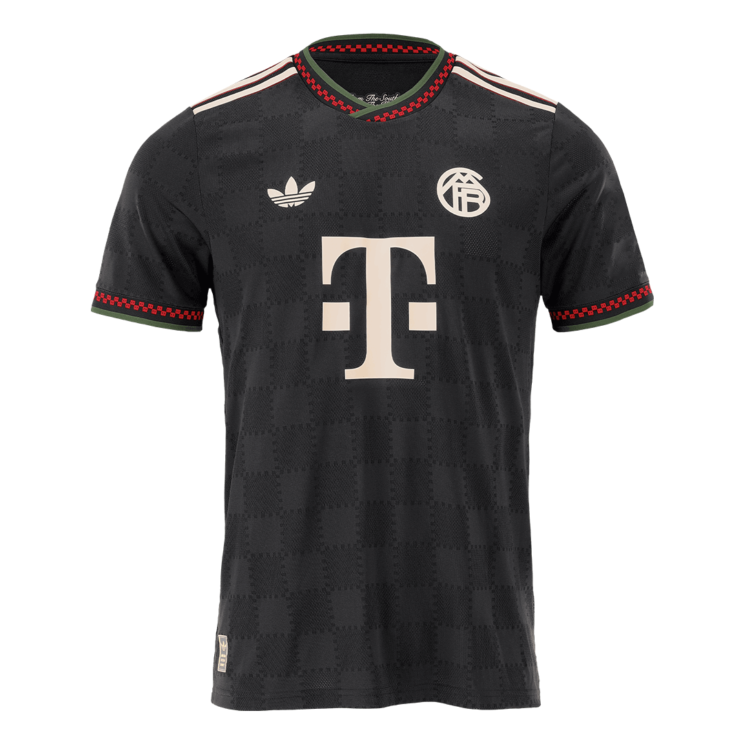 2025/26 Bayern Munich Soccer Jersey Third Away Custom Football Shirt Player Version