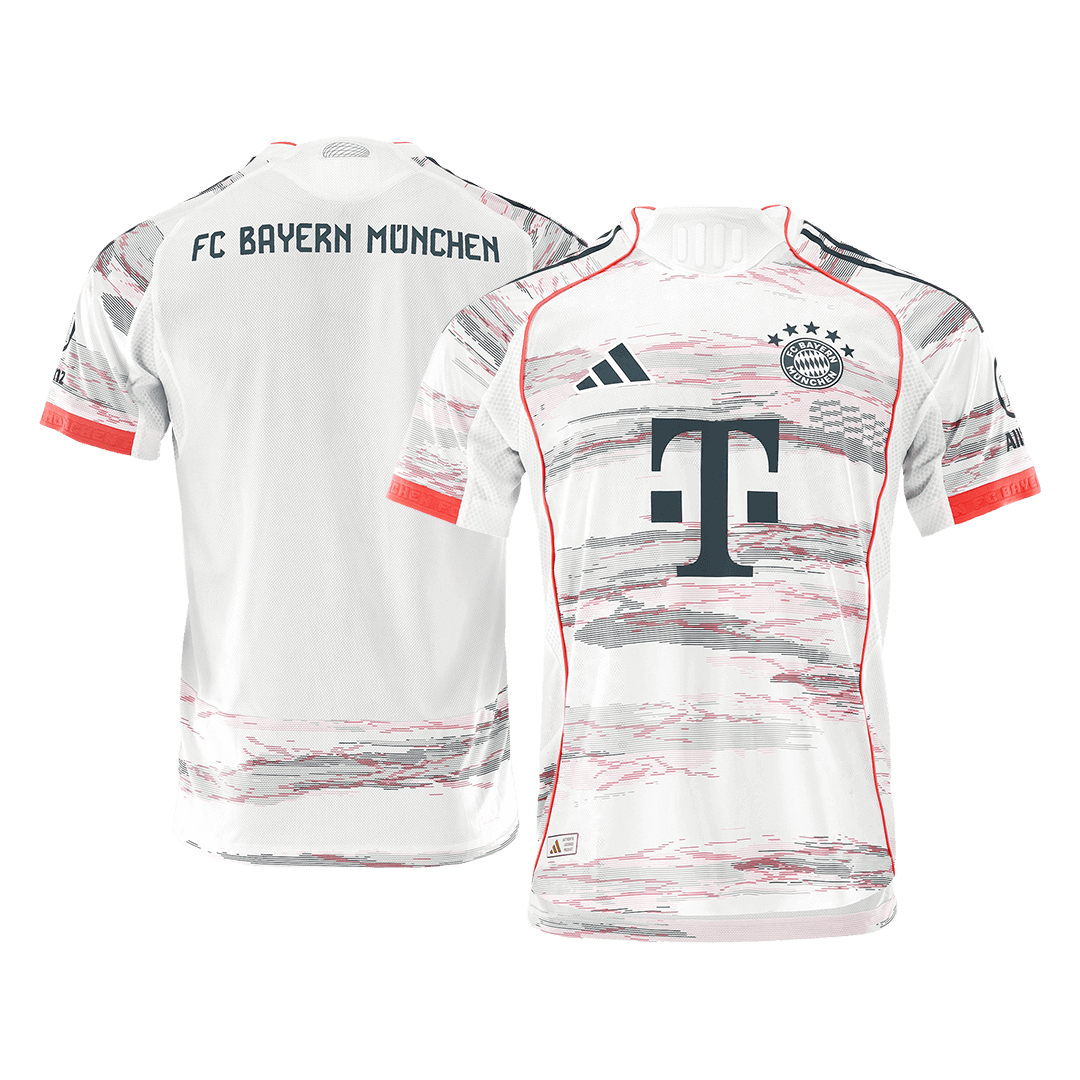 2025/26 Bayern Munich Soccer Jersey Away Custom Football Shirt Player Version