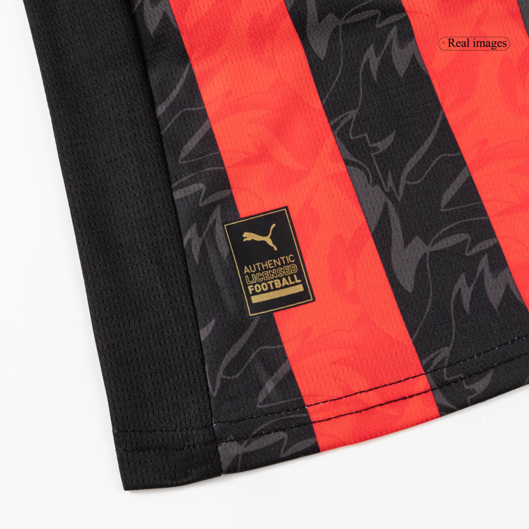 2025/26 AC Milan Kids & Adults Home Full Soccer Kits Football Shirt