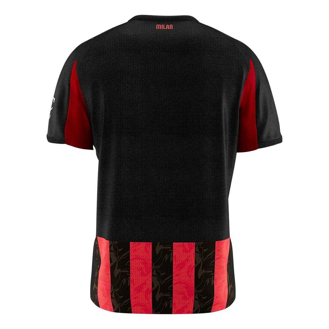 25/26 AC Milan Soccer Jersey Home Custom Football Shirt Fan Version