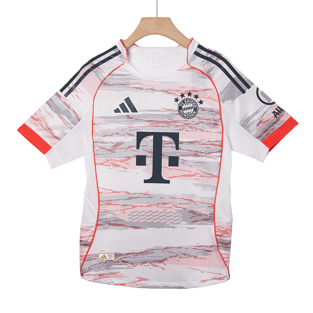 2025/26 Bayern Munich Soccer Jersey Away Custom Football Shirt Player Version