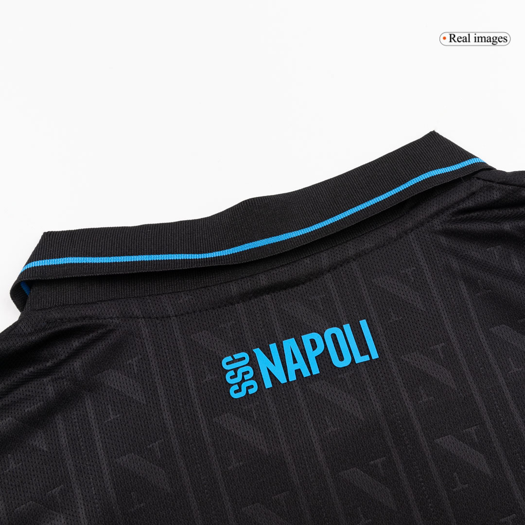 2025/26 Napoli Soccer Jersey Third Away Custom Football Shirt Fan Version