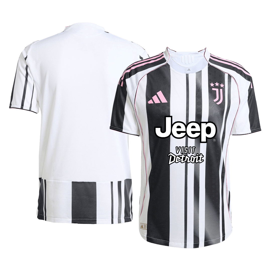 2025/26 Juventus Soccer Jersey Home Custom Football Shirt Player Version