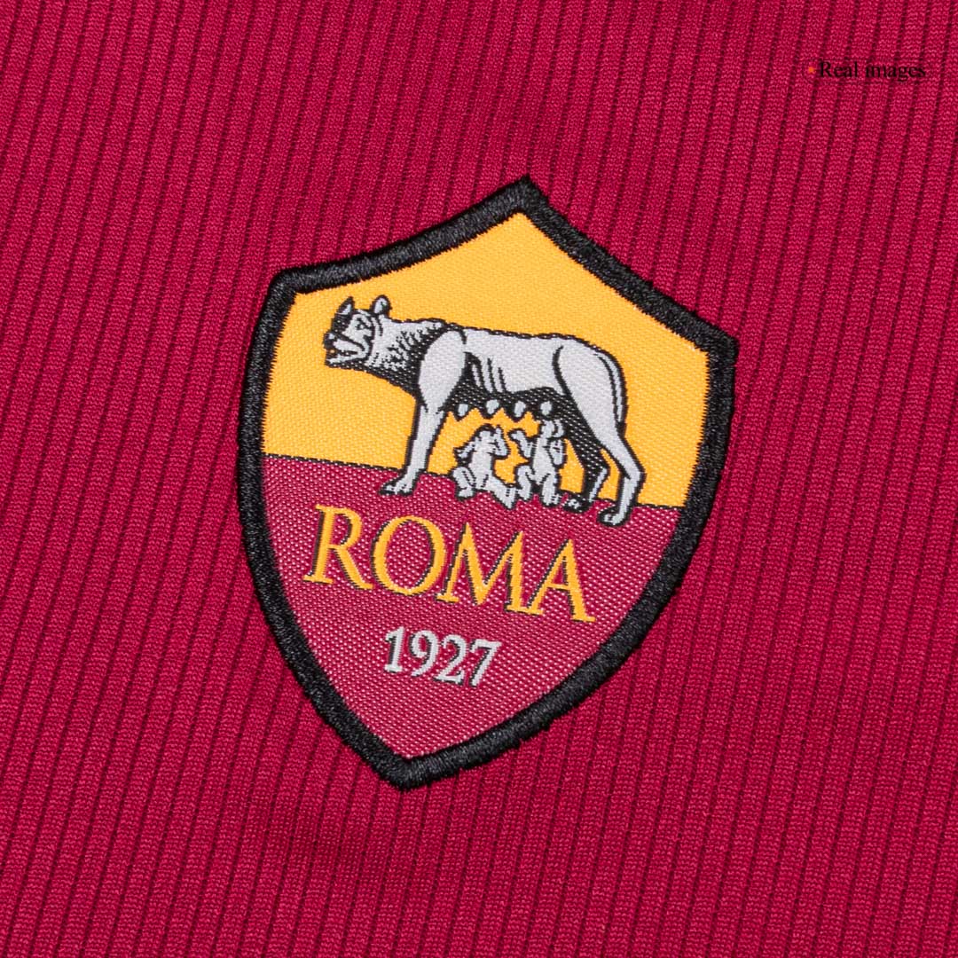 2025/26 Roma Kids Home Full Soccer Kits Football Shirt