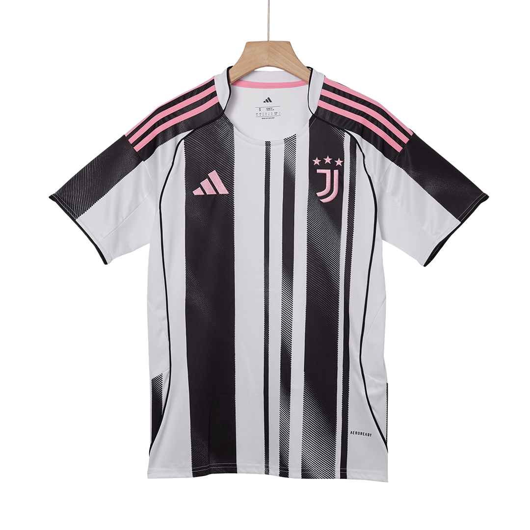2025/26 Juventus Soccer Jersey Home Custom Football Shirt Fan Version