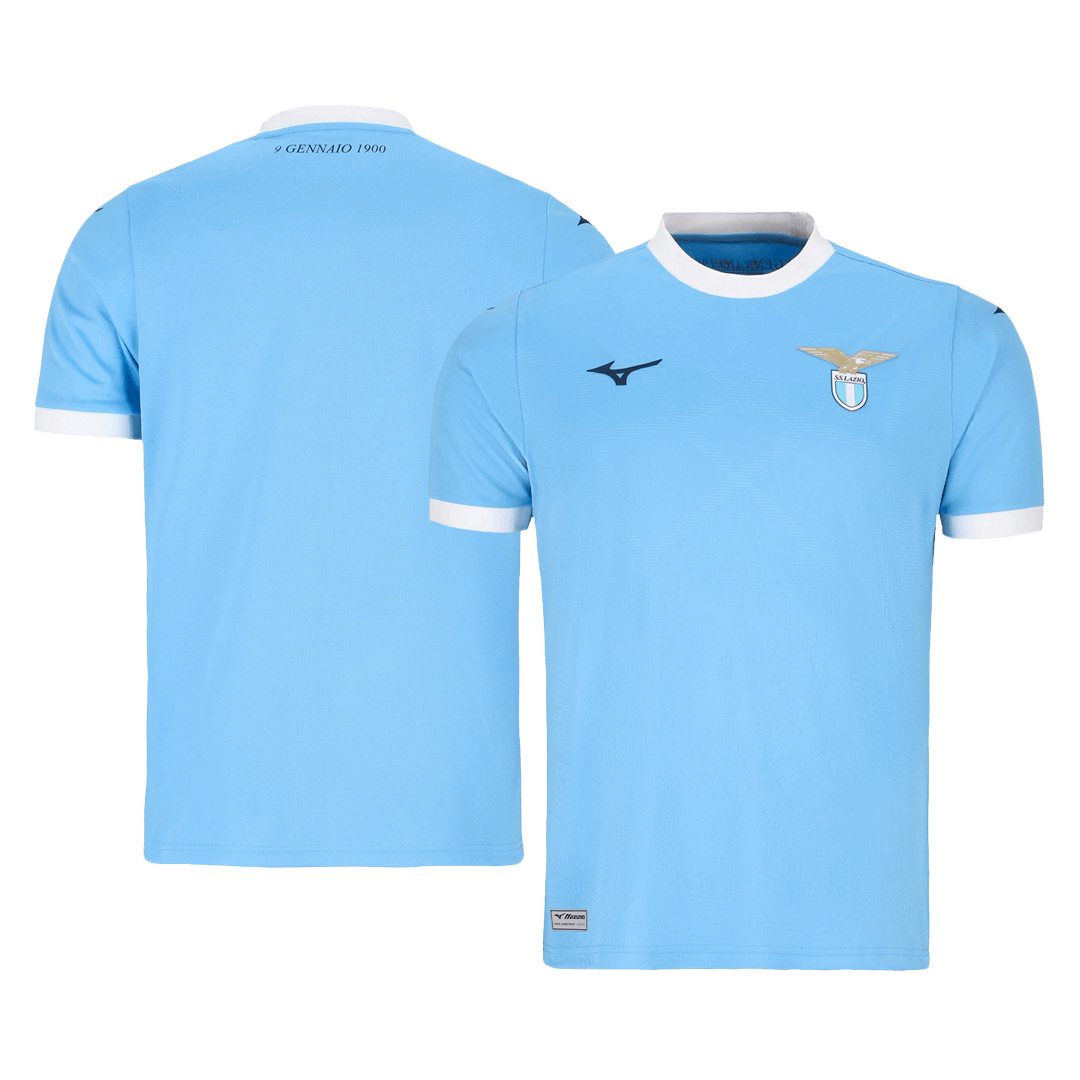 2025/26 Lazio Soccer Jersey Home Custom Football Shirt Fan Version