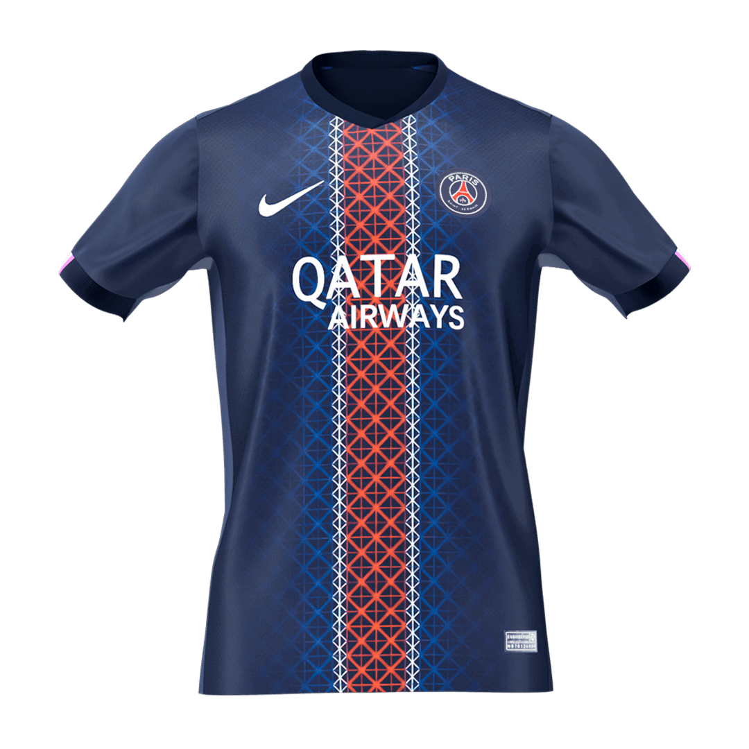 25/26 PSG Home Football Shirt Fan version