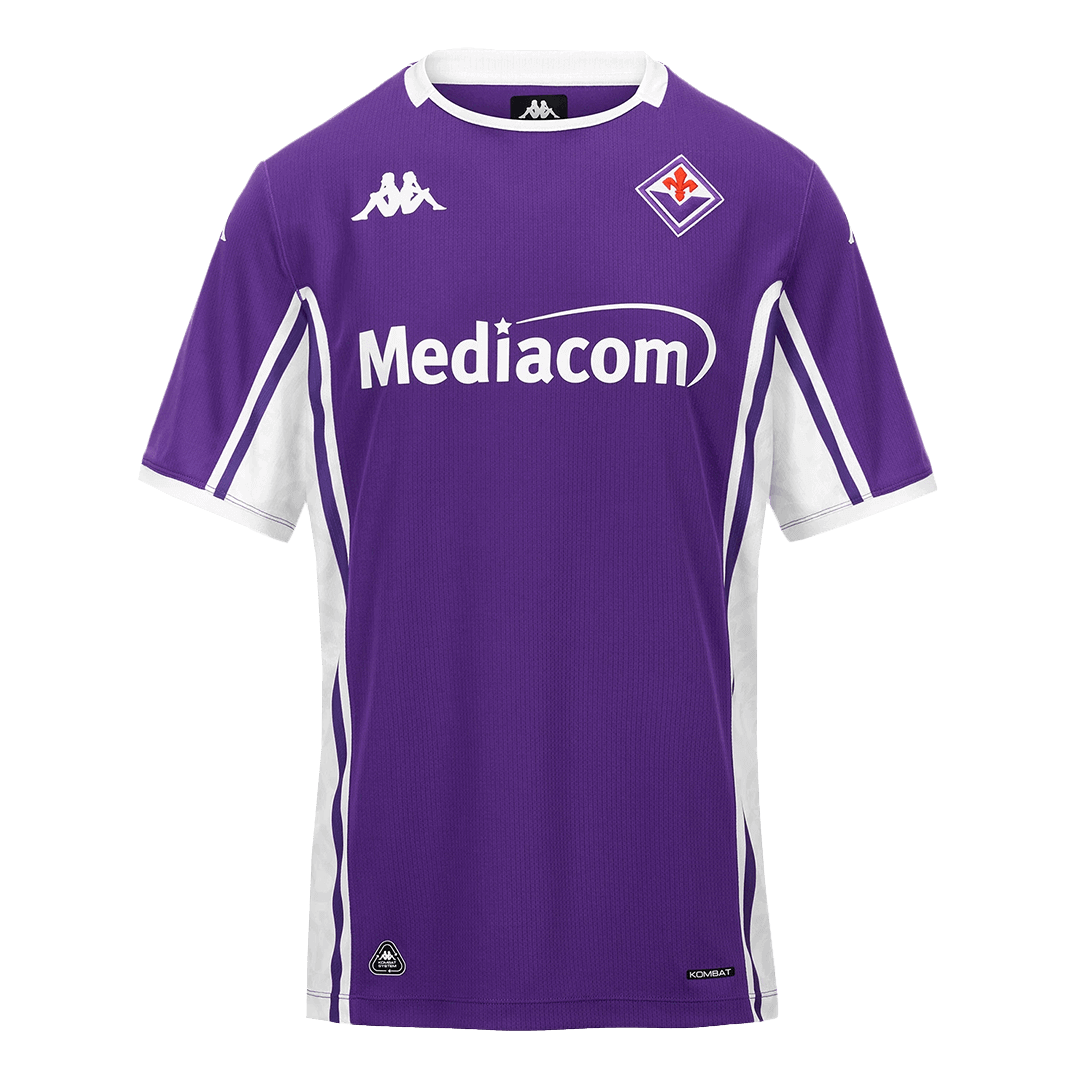 2025/26 Fiorentina Soccer Jersey Home Custom Football Shirt Fan Version