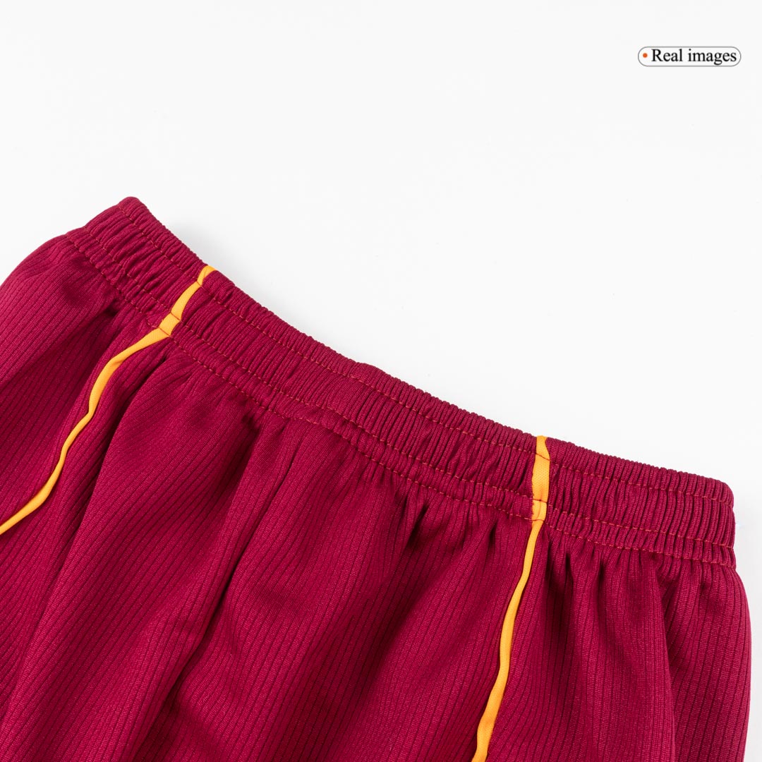 2025/26 Roma Kids Home Full Soccer Kits Football Shirt