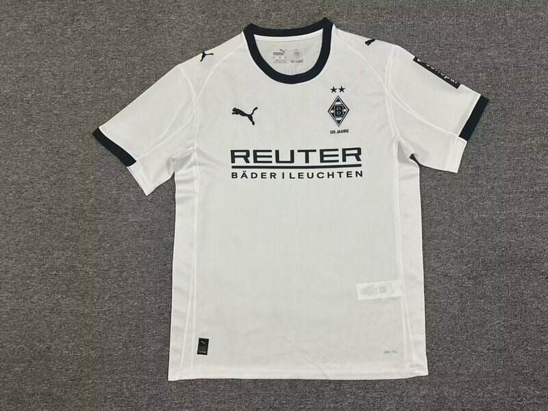 2025/26 Borussia Mönchengladbach Soccer Jersey Home Custom Football Shirt Fan Version